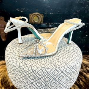 Betsy Johnson Blue Drea heels NEW